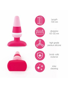 Feelztoys - Plugz Butt Plug Colors Nr. 2 - Duże Korki Analne - 1 2