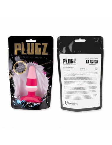 Feelztoys - Plugz Butt Plug Colors Nr. 2 - Duże Korki Analne - 3