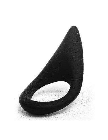Pierścień na penisa Laid - P.2 Silicone Cock Ring 51.5 Mm Black - Pierścienie erekcyjne niewibrujące - 3