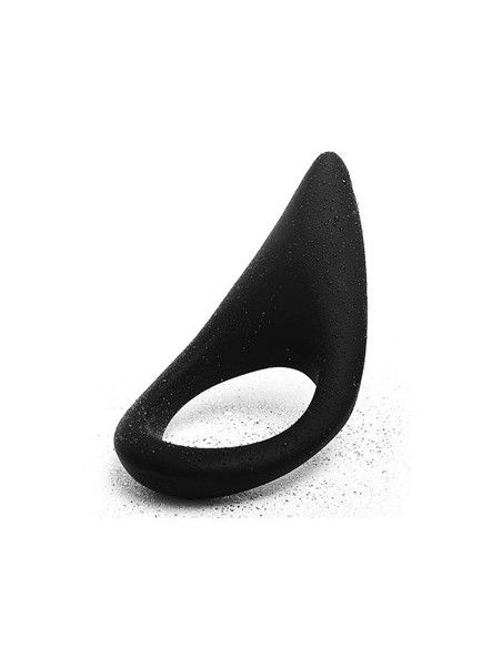 Pierścień na penisa Laid - P.2 Silicone Cock Ring 51.5 Mm Black - Pierścienie erekcyjne niewibrujące - 3