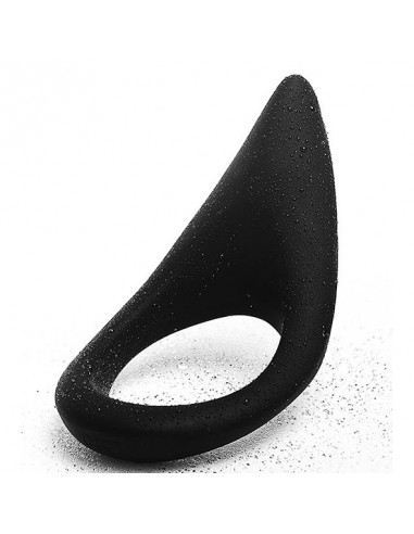 Pierścień na penisa Laid - P.2 Silicone Cock Ring 51.5 Mm Black - Pierścienie erekcyjne niewibrujące - 4