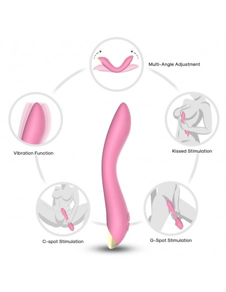 Flamingo light pink - Wibratory Punktu G - 3