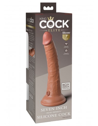 7 Inch 2Density Silicone Cock - Dilda realistyczne - 3