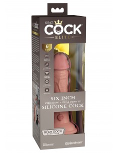 6 Inch 2Density Vibe Cock - Wibratory Realistyczne - 1 2