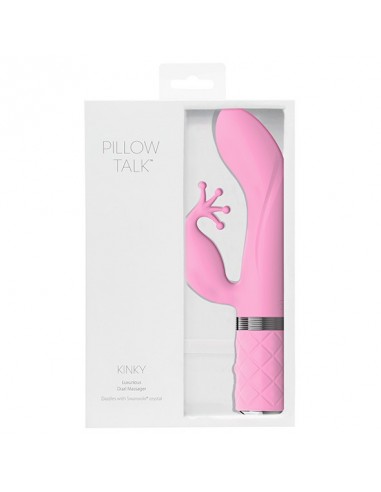 Pillow Talk - Kinky Rabbit & G-Spot Vibrator Pink - Wibratory Króliczki - 5