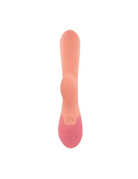 Rs - Essentials - Xena Rabbit Vibrator Peach & Coral - Wibratory Króliczki - 7