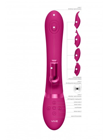 Wibrator Króliczek Etsu - Pink - Wibratory Króliczki - 2