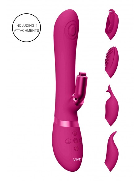 Wibrator Króliczek Etsu - Pink - Wibratory Króliczki - 10