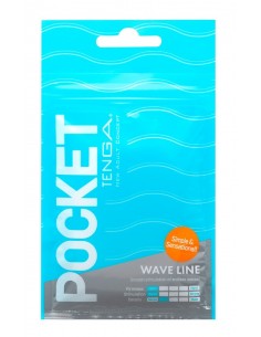 Pocket Tenga Wave Line - Masturbatory i Sztuczne pochwy - 1