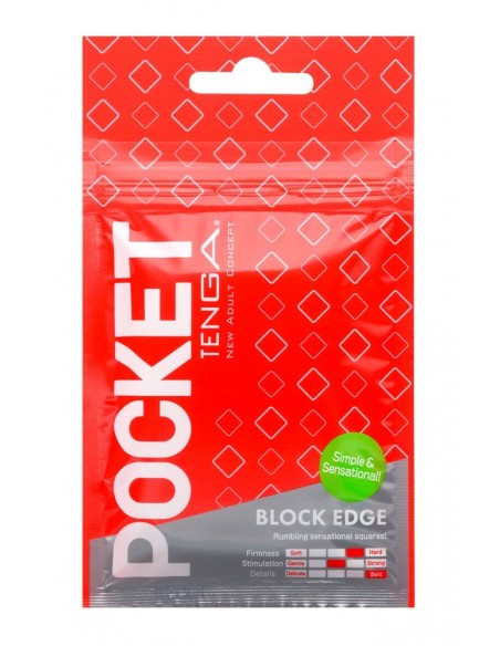 Pocket Tenga Block Edge - Masturbatory i Sztuczne pochwy - 1