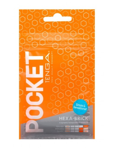 Pocket Tenga Hexa-Brick - Masturbatory i Sztuczne pochwy - 1