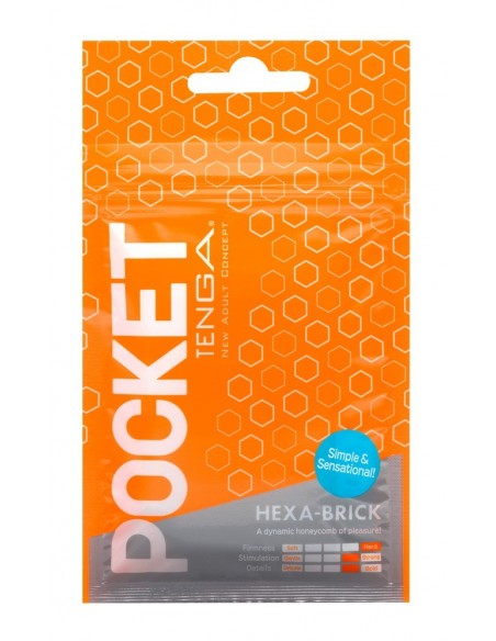 Pocket Tenga Hexa-Brick - Masturbatory i Sztuczne pochwy - 1