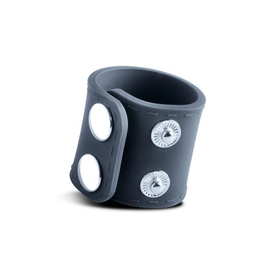 Nosze Kulkowe Triple Ring - Silikonowe z Regulowanym Obwodem, Metalowymi Detalami i Wagą ok. 61 g - 1
