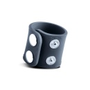 Nosze Kulkowe Triple Ring - Silikonowe z Regulowanym Obwodem, Metalowymi Detalami i Wagą ok. 61 g - 1