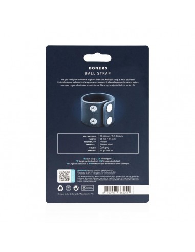 Pierścień na penisa Boners Triple Ring - Pierścienie erekcyjne niewibrujące - 6