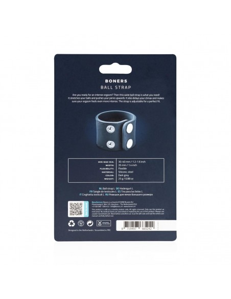 Pierścień na penisa Boners Triple Ring - Pierścienie erekcyjne niewibrujące - 6