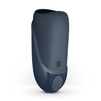 Masturbator Vibrating Blowjob Simulator - silikonowy stymulator penisa z 10 programami wibracji, kanał wewnętrzny 2,5 cm, długoś - 1