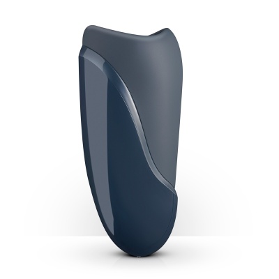 Masturbator Vibrating Blowjob Simulator - silikonowy stymulator penisa z 10 programami wibracji, kanał wewnętrzny 2,5 cm, długoś - 1 2