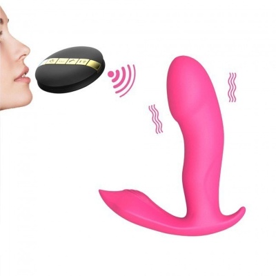 Wibrator wielofunkcyjny Dorcel Secret Clit z funkcją nagrzewania do 45°C, ruchomą główką i długością 7 cm - 1 2