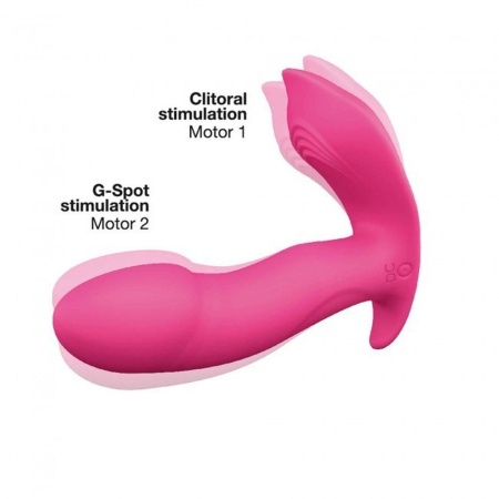 Wibrator wielofunkcyjny Dorcel Secret Clit z funkcją nagrzewania do 45°C, ruchomą główką i długością 7 cm - 10