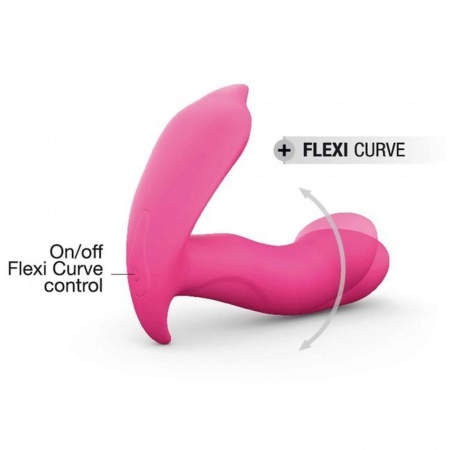 Wibrator wielofunkcyjny Dorcel Secret Clit z funkcją nagrzewania do 45°C, ruchomą główką i długością 7 cm - 12