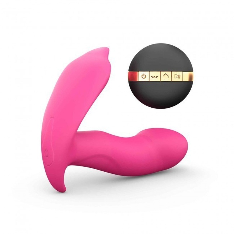 Wibrator wielofunkcyjny Dorcel Secret Clit z funkcją nagrzewania do 45°C, ruchomą główką i długością 7 cm - 15