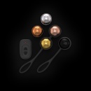 Treningowe kulki gejszy DORCEL Training Balls - 5 stopniowanych mas (20-65 g), wibrująca kulka z pilotem, Ø 17 mm - 7