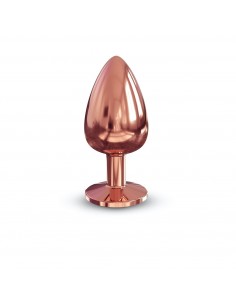 DIAMOND PLUG L - Korki analne stalowe - 1 2