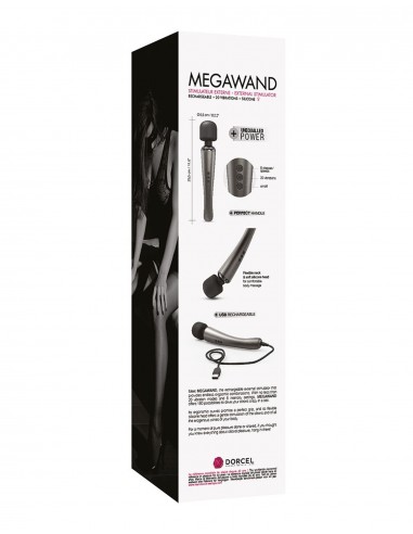 MEGAWAND CHROME SILVER - Wibratory Magic Wand - 4