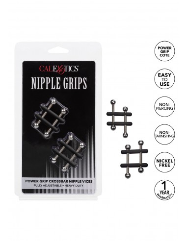 Crossbar Nipple Vices - Klamry i klipsy na sutki - 4