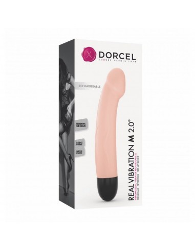 REAL VIBRATION M FLESH 2.0 - RECHARGEABLE - Wibratory Realistyczne - 5