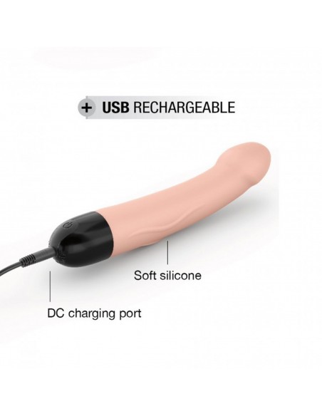 REAL VIBRATION M FLESH 2.0 - RECHARGEABLE - Wibratory Realistyczne - 7