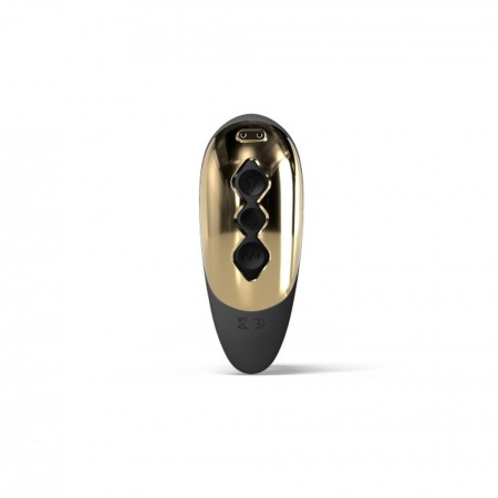 Masażer prostaty P-Finger z 7 trybami pulsacji i podgrzewaniem do 42°C, wymiary 13,5 x 10 cm, średnica 3,1 cm - 7