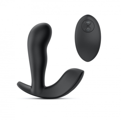 Wibrator analny Twist Delight z potrójną stymulacją i obrotowymi kulkami, 11,5 × 11,1 × Ø3,5 cm - 1