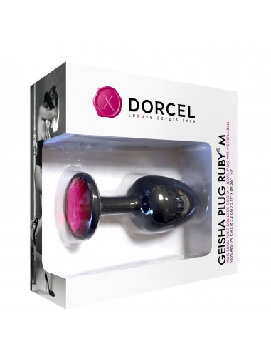 GEISHA PLUG RUBY M - Korki analne silikonowe - 5