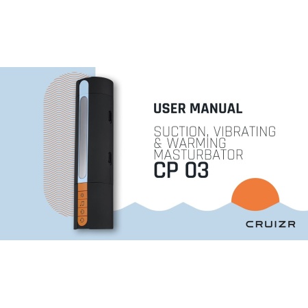 Cruizr-Cp03 Deluxe Vibrating And Sucking Automatic Masturbator With Adapter - 7
