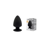 Plug analny Silexd Model 1 XS - platynowy silikon i termoreaktywny wkład Silexpan o podwójnej gęstości, długość 8 cm, maksymalna - 3