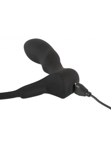 Black Velvets Double Ring & Pl - Kulki i korki analne wibrujące - 8