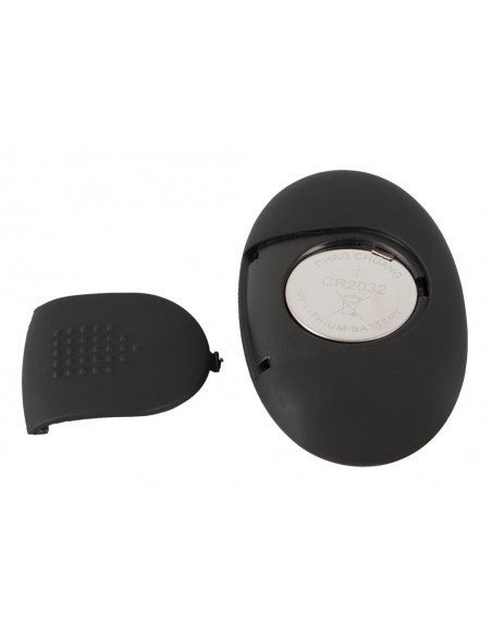 Black Velvets Double Ring & Pl - Kulki i korki analne wibrujące - 9