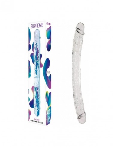 Podwójne Dildo Supreme Jelly SZ02 - Dilda podwójne - 2