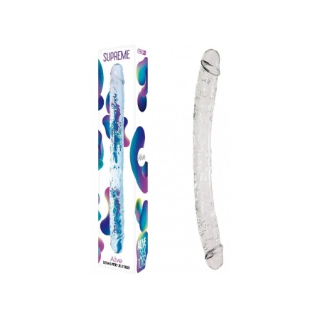 Podwójne Dildo Supreme Jelly Sz02 - 2