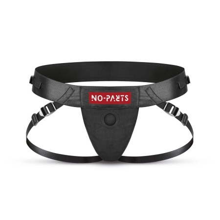Uprząż Strap-On No-Parts Jordan - regulacja rzepami i klamrami, o-ring 3-6 cm, obwód bioder do 140 cm - 1