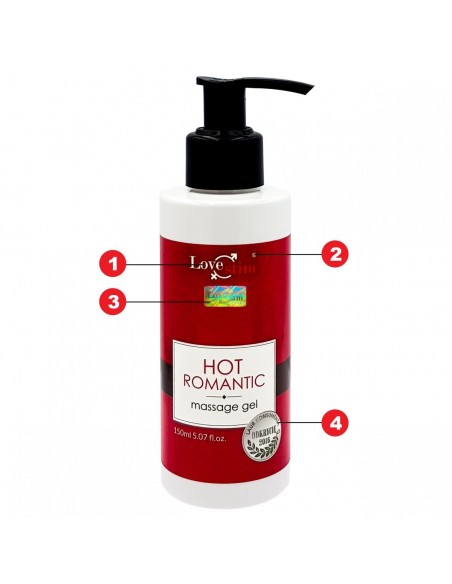 Hot Romantic 150 ml - Olejki i żele do masażu - 3