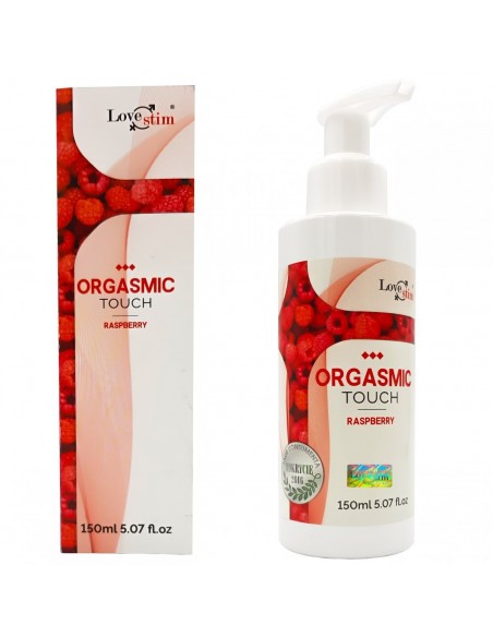 Orgasmic Touch Raspberry 150 ml - Olejki i żele do masażu - 1