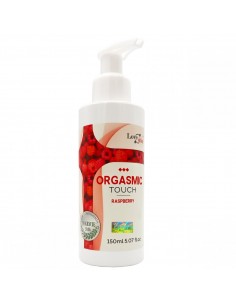 Orgasmic Touch Raspberry 150 ml - Olejki i żele do masażu - 1 2