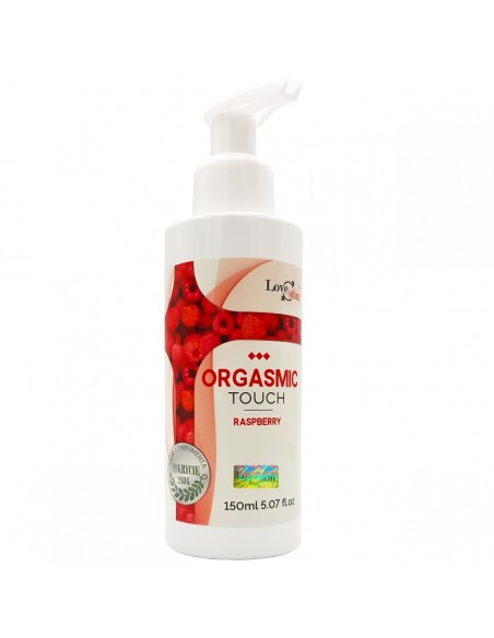 Orgasmic Touch Raspberry 150 ml - Olejki i żele do masażu - 2