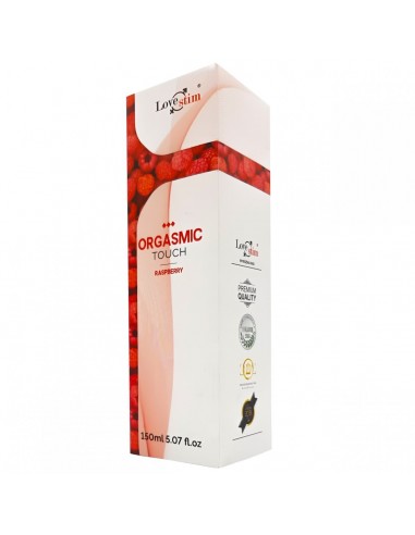 Orgasmic Touch Raspberry 150 ml - Olejki i żele do masażu - 4