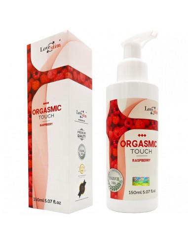 Orgasmic Touch Raspberry 150 ml - Olejki i żele do masażu - 6