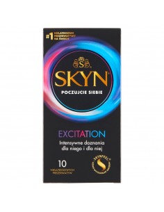 UNIMIL_Skyn Excitation nielateksowe prezerwatywy 10 - Prezerwatywy klasyczne - 1 2