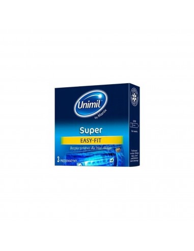 UNIMIL BOX 3 SUPER - Prezerwatywy klasyczne - 1